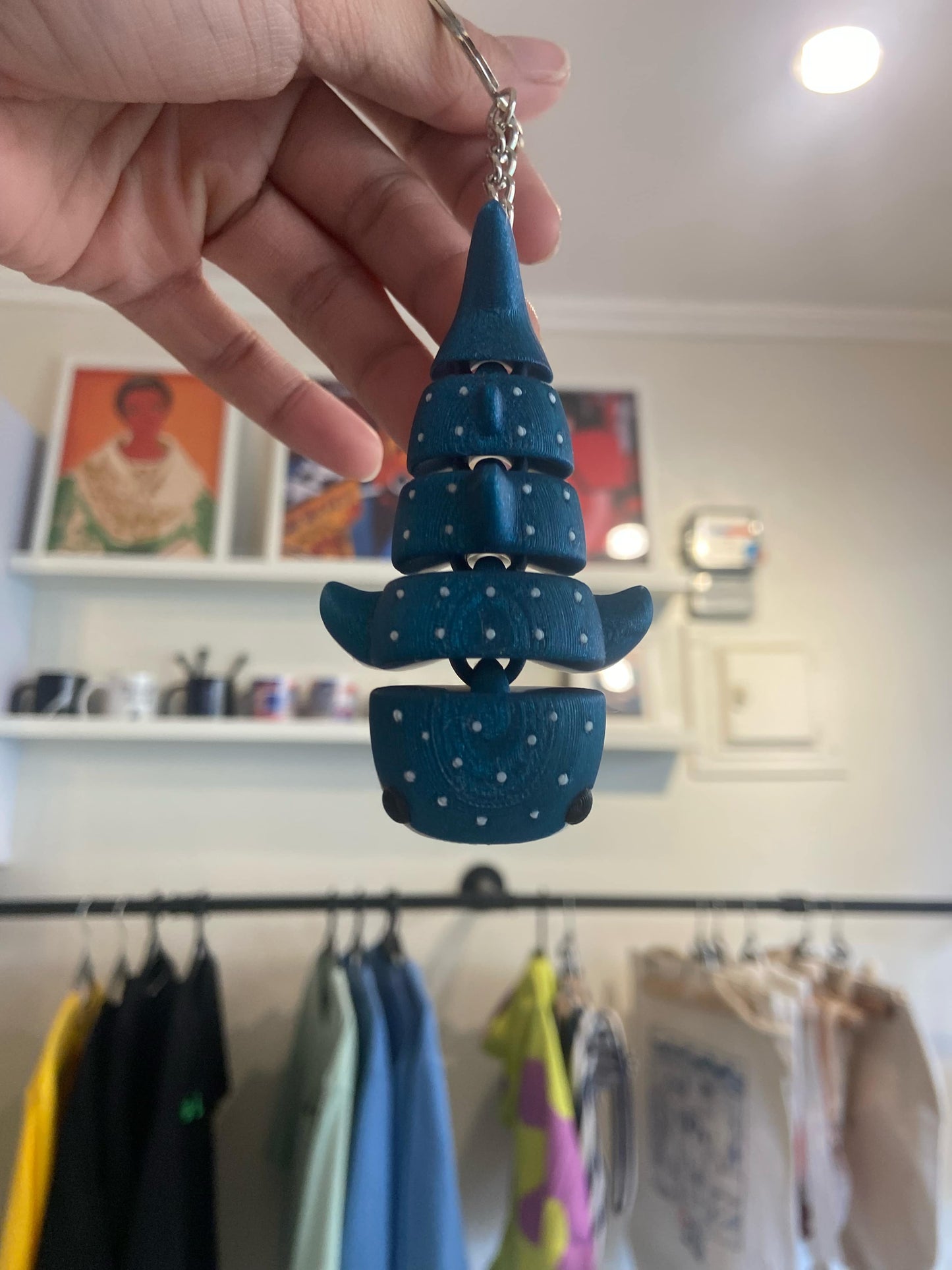 Whale Shark Keychain