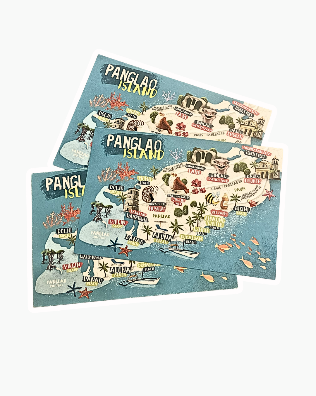 Panglao Island Postcard