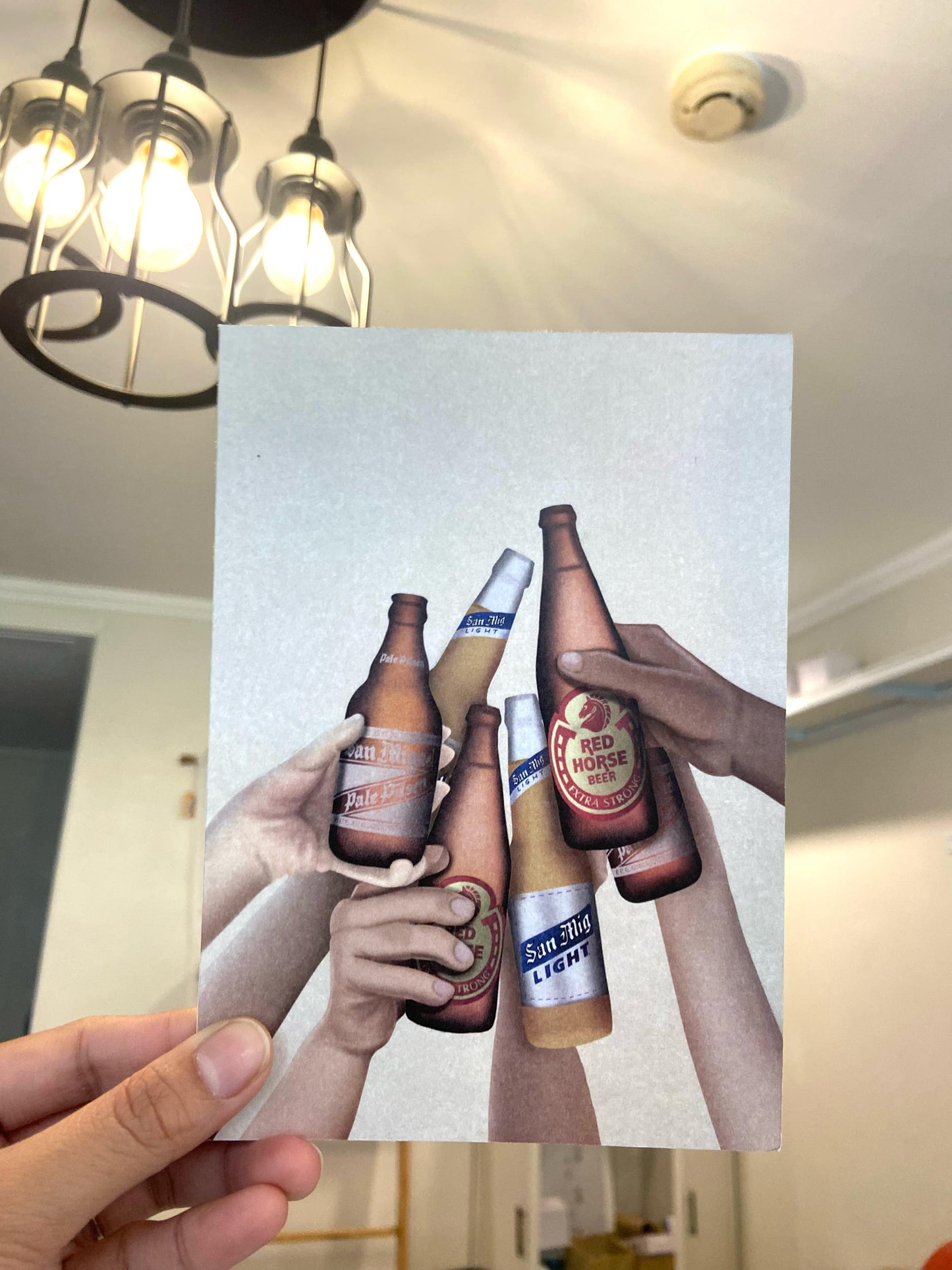 Pinoy Beer Postcard or Art Print