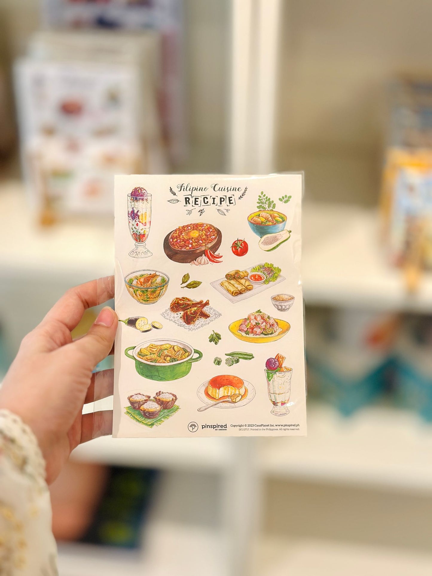 Filipino Cuisine Stickers
