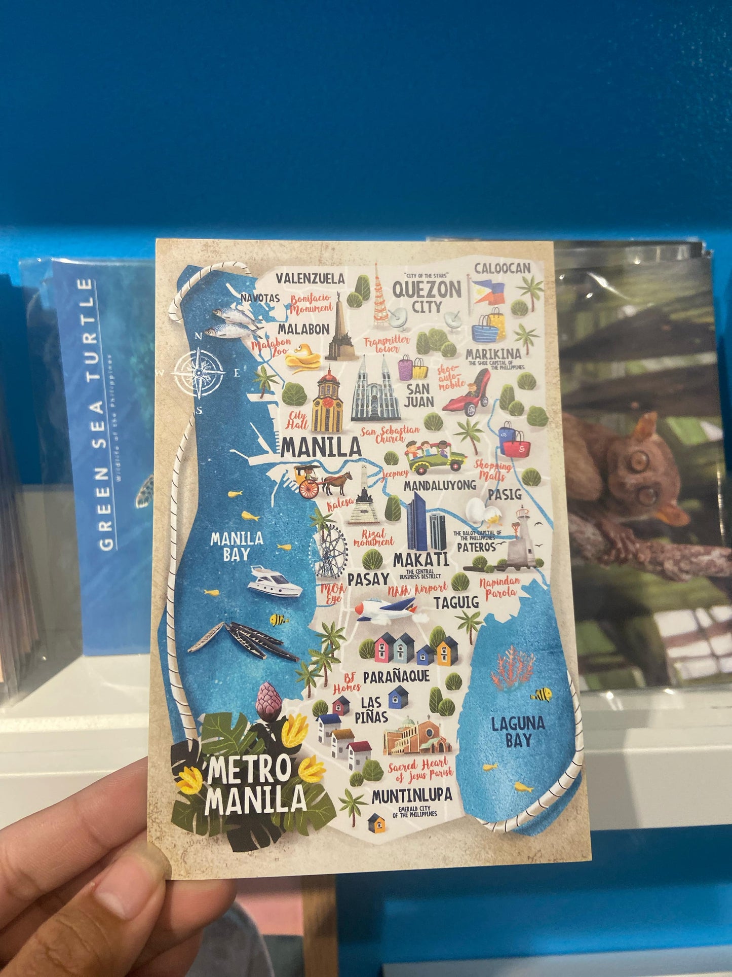 Metro Manila Postcard