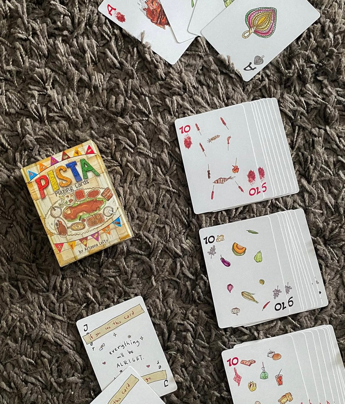 Pista Cards
