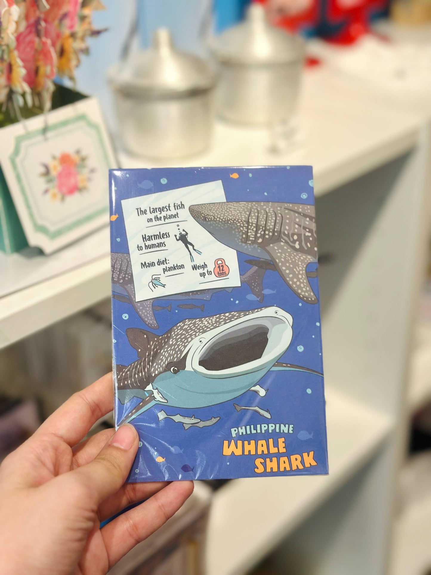 Philippine Whale Shark The Largest Fish on the Planet postcard