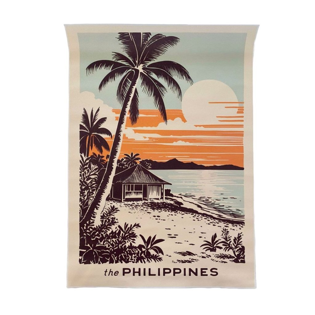 The Philippines Island Paradise Vintage Poster