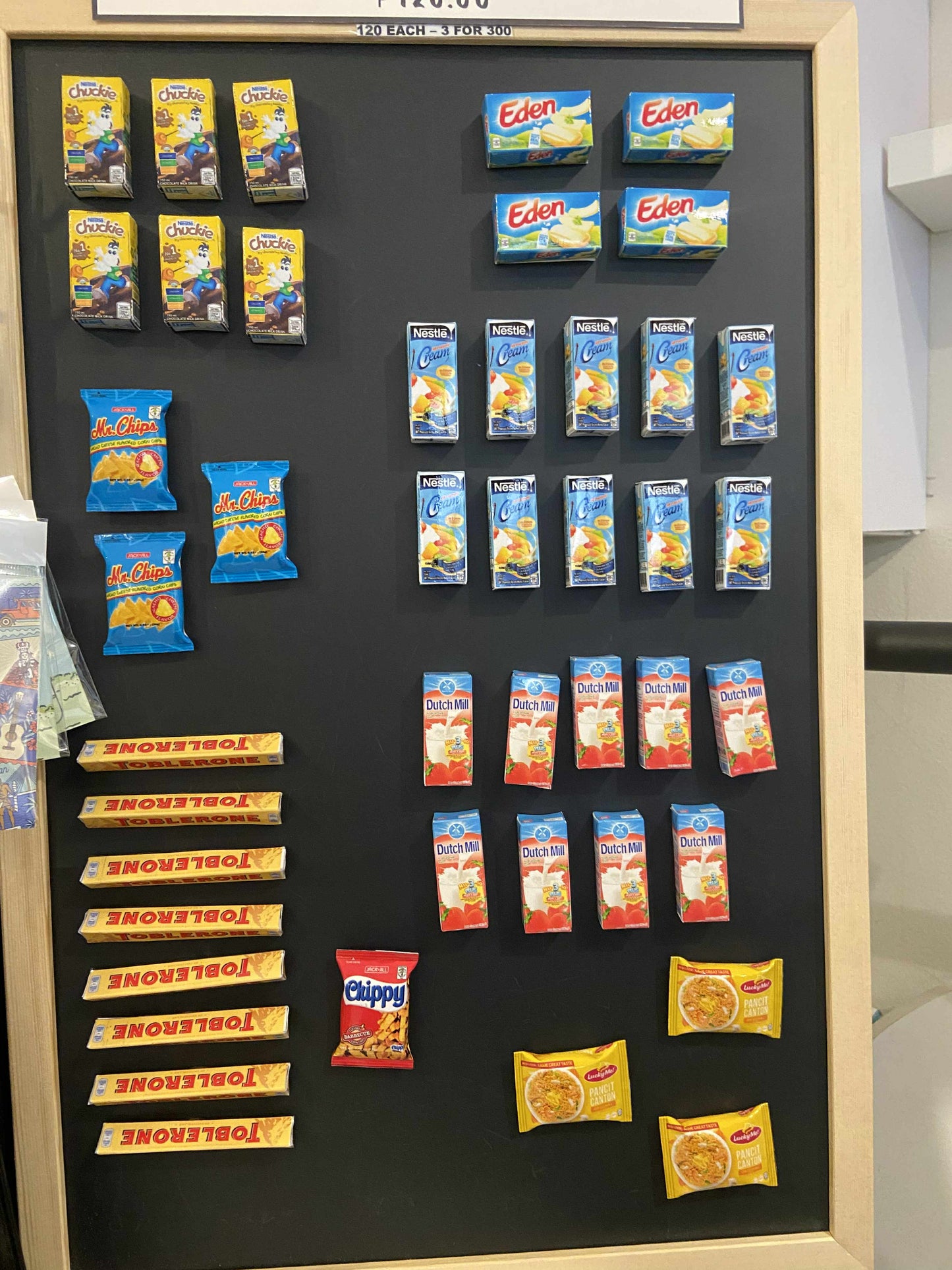 Miniature Food Magnets