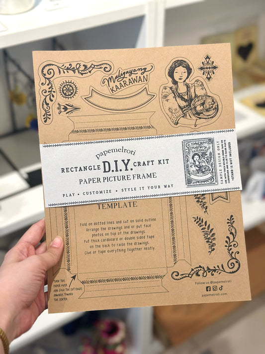 Papemelroti DIY Paper Picture Frame - Maligayang Kaarawan