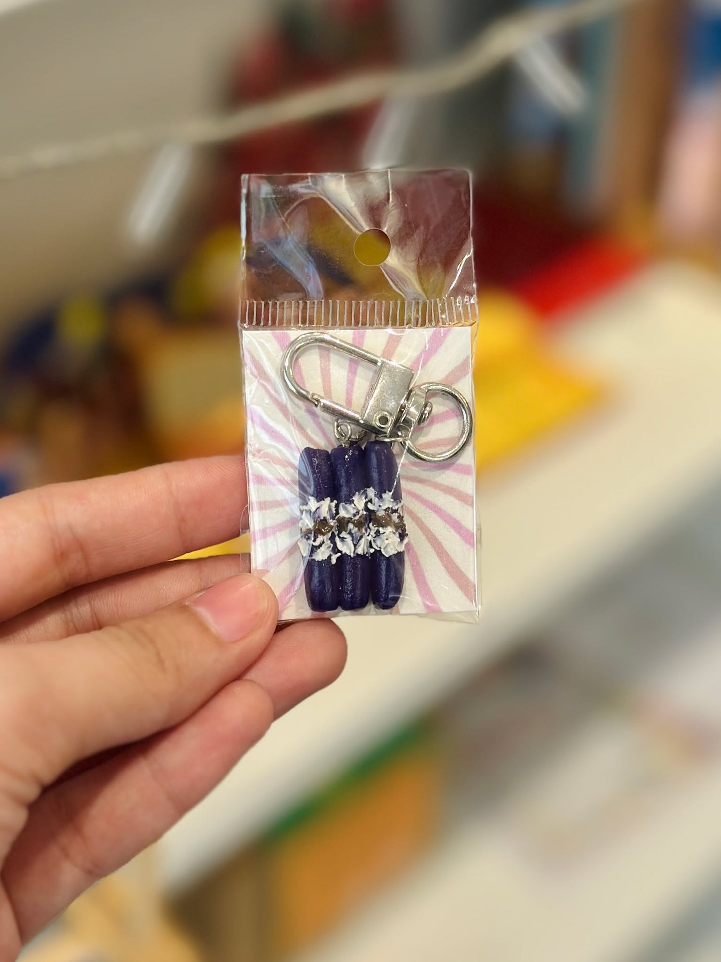 Puto Bumbong Keychain