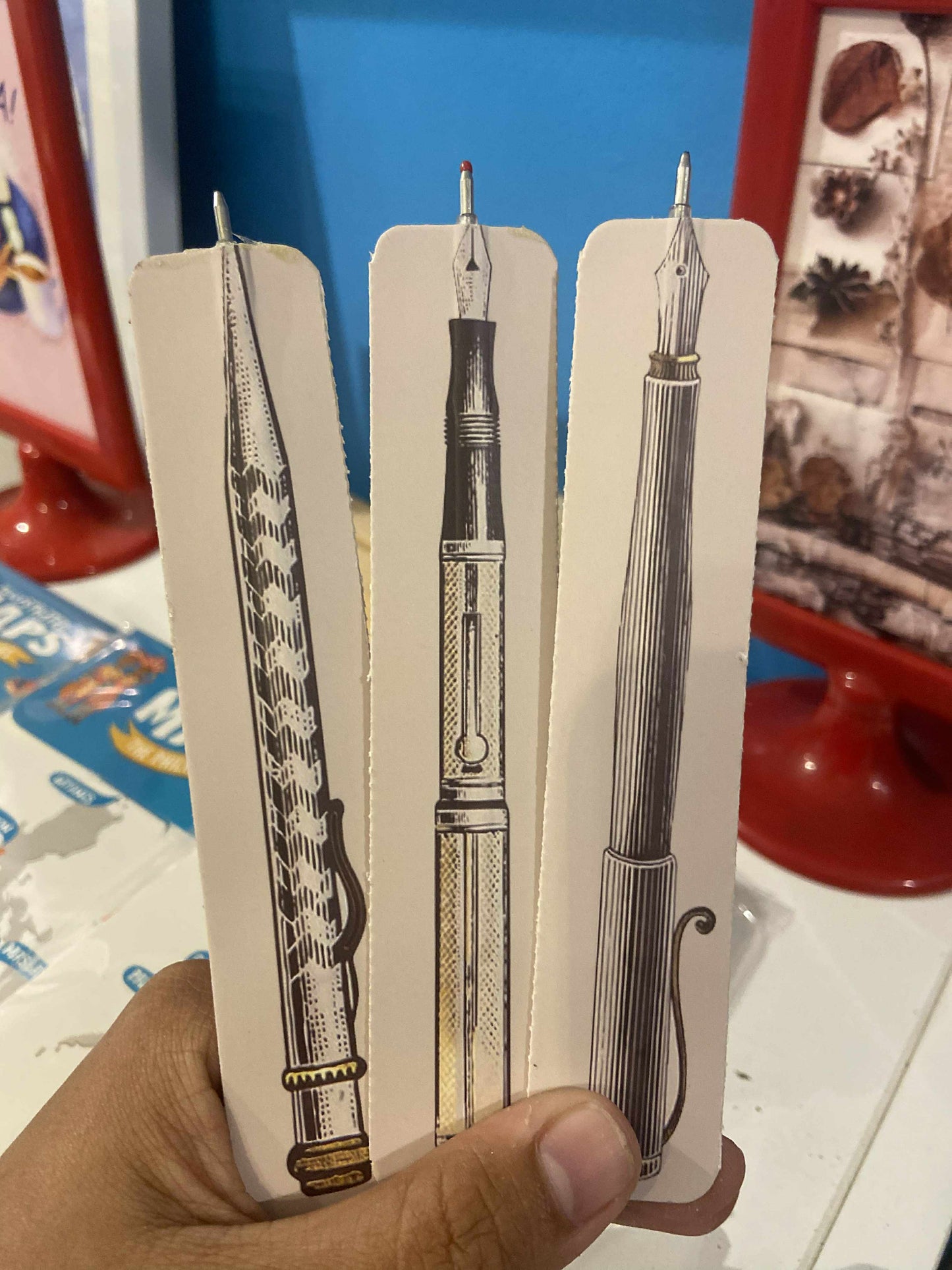Paper Pen Bookmark