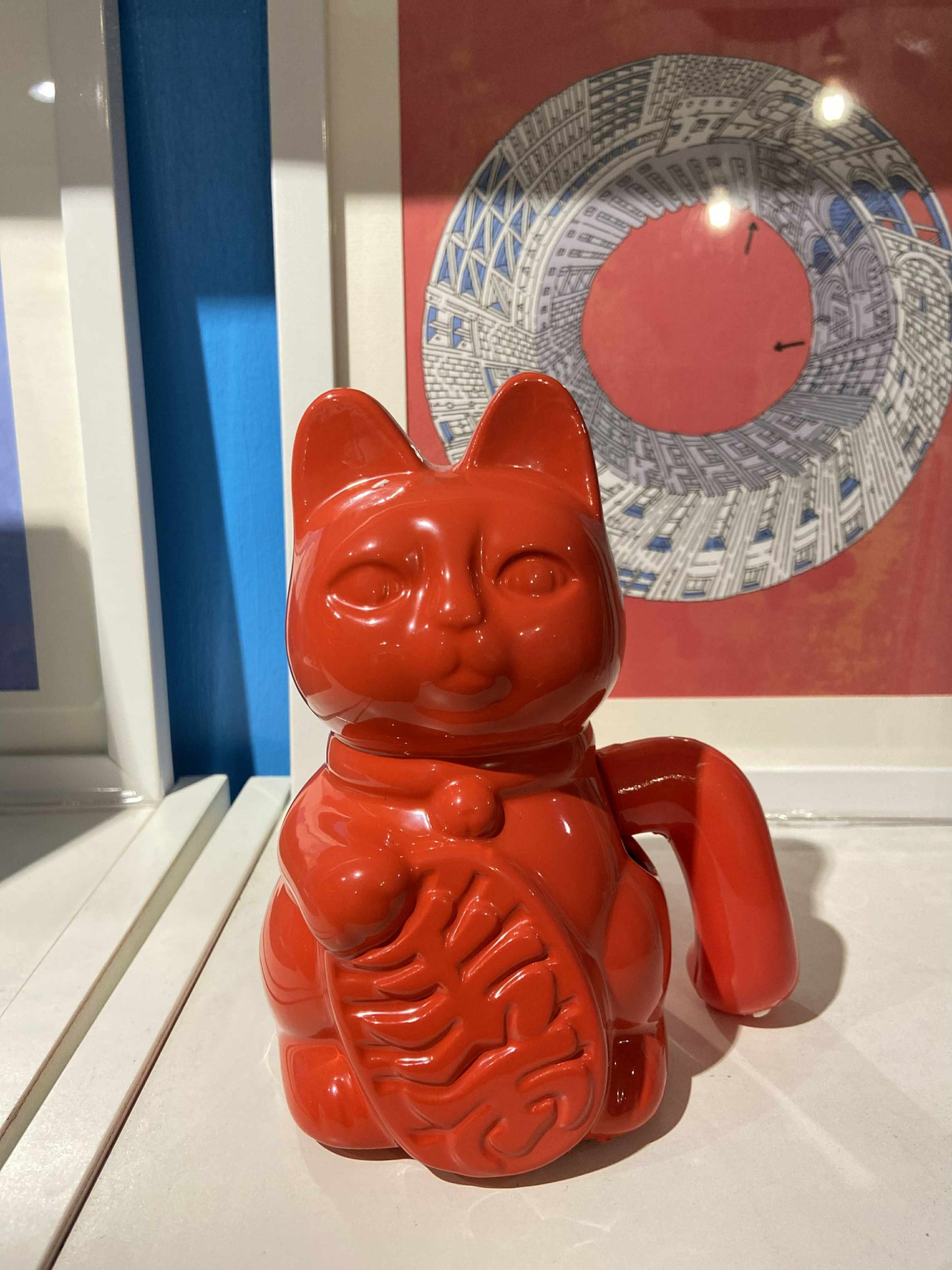 Ceramic Lucky Cat Ornaments