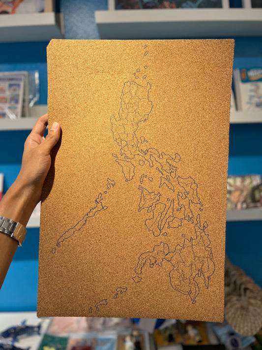 Map Cork Board