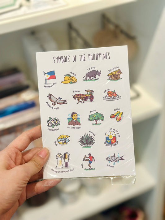 Symbols of the Philippines Postcard