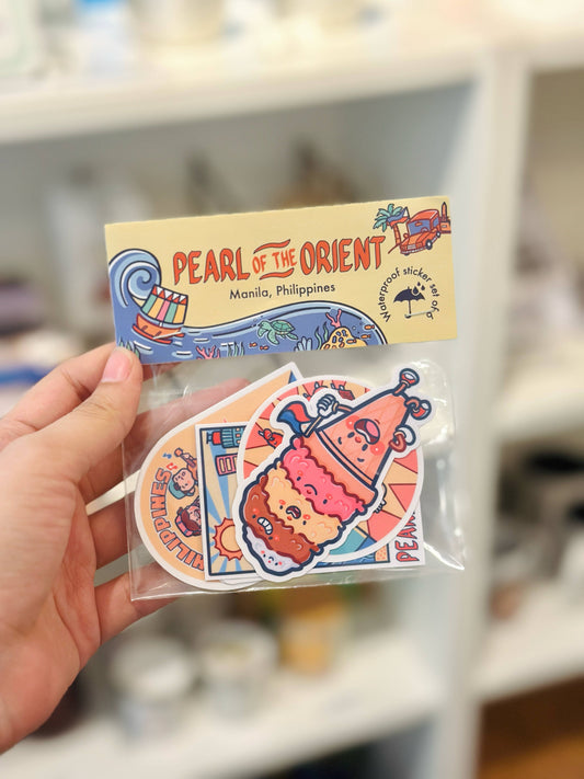 Pearl of the Orient Sticker