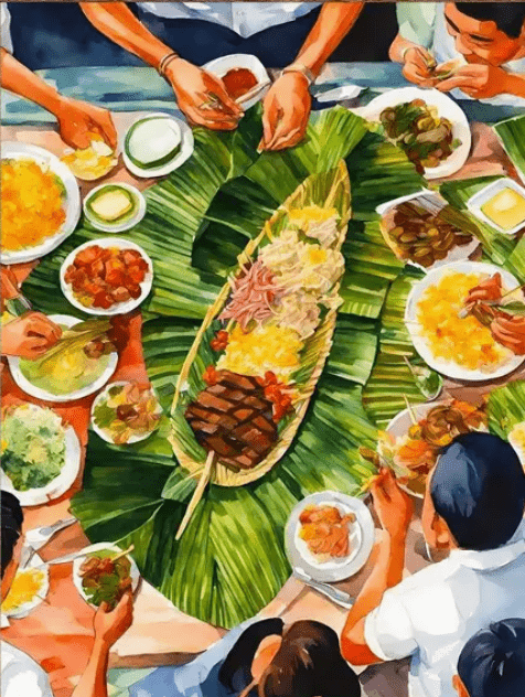 Philippine Boodle Fight