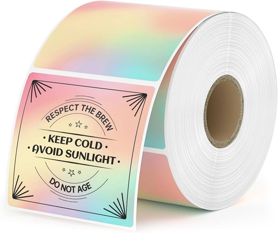 Sticker Label Roll Tape