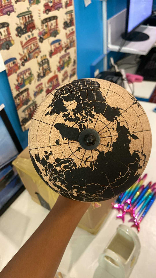 Globe Trekkers Globe Corkboard