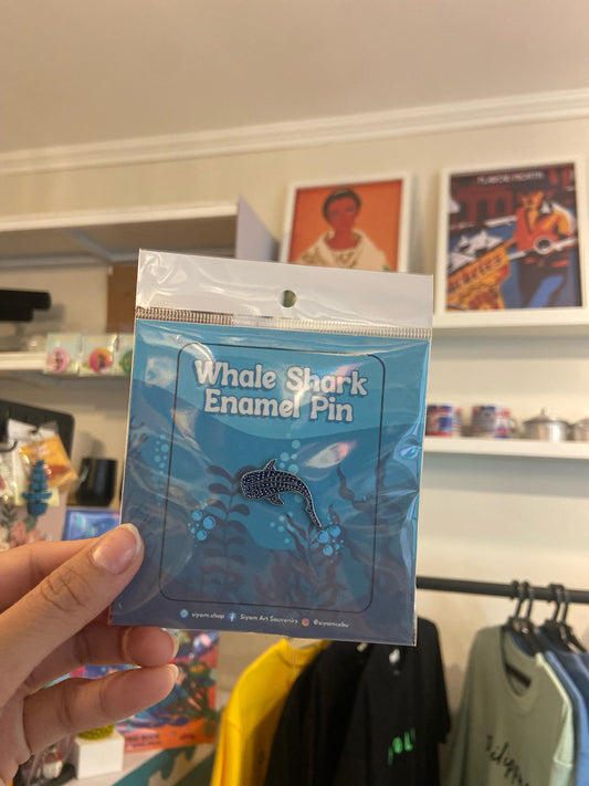 Whale Shark Enamel Pin