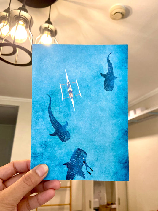 Oslob Whale Postcard