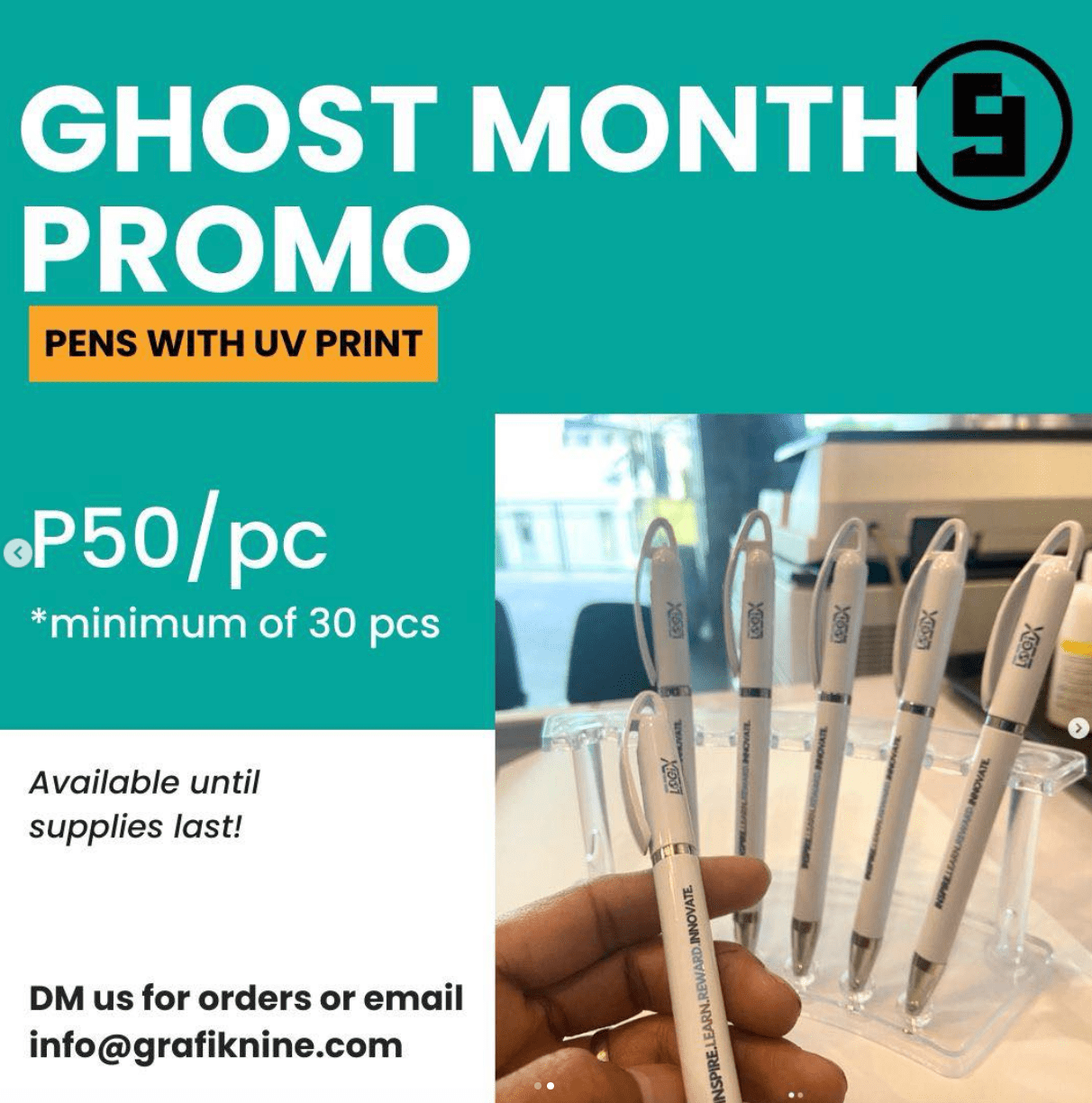 Ghost Month Promo