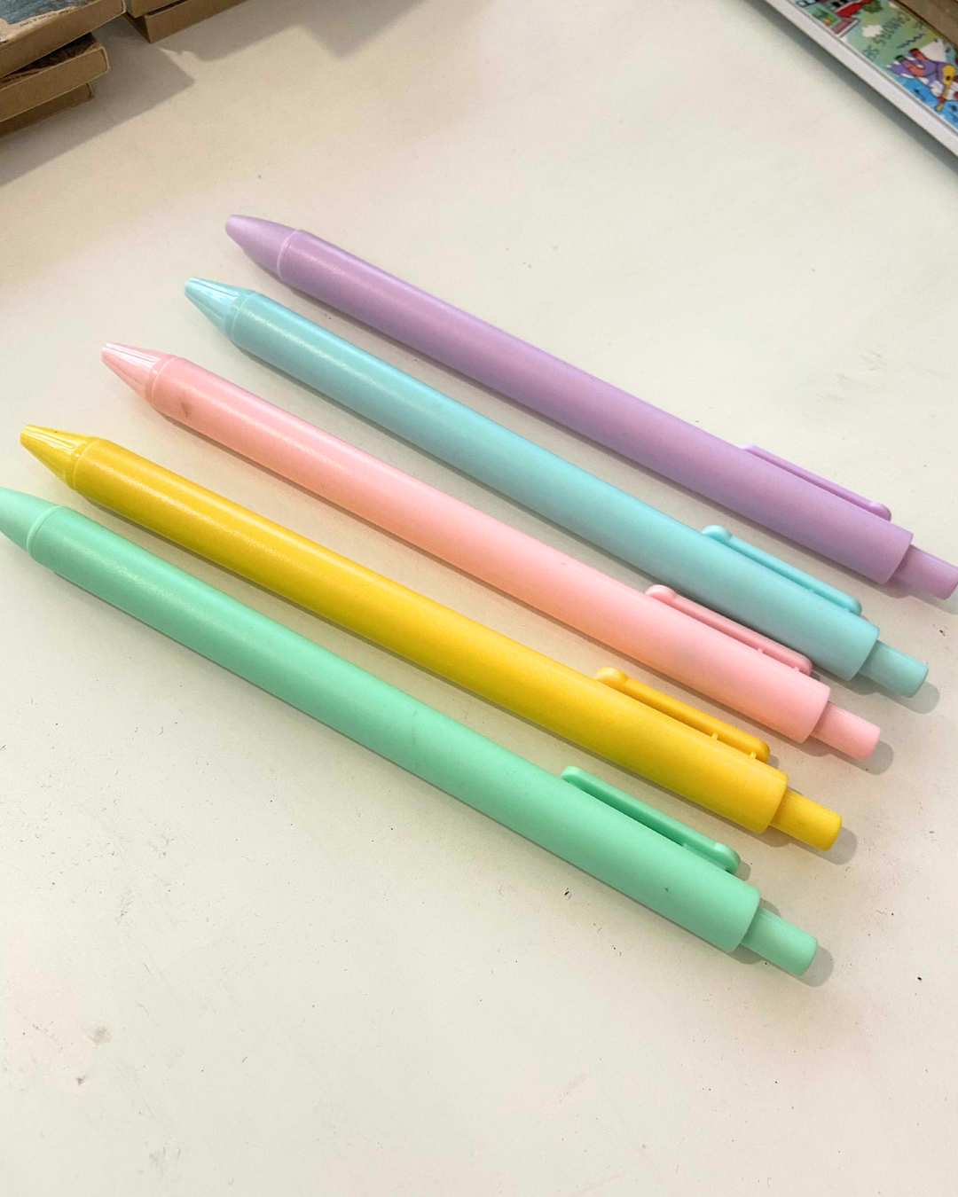 Pastel pens