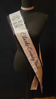 Customized Sash