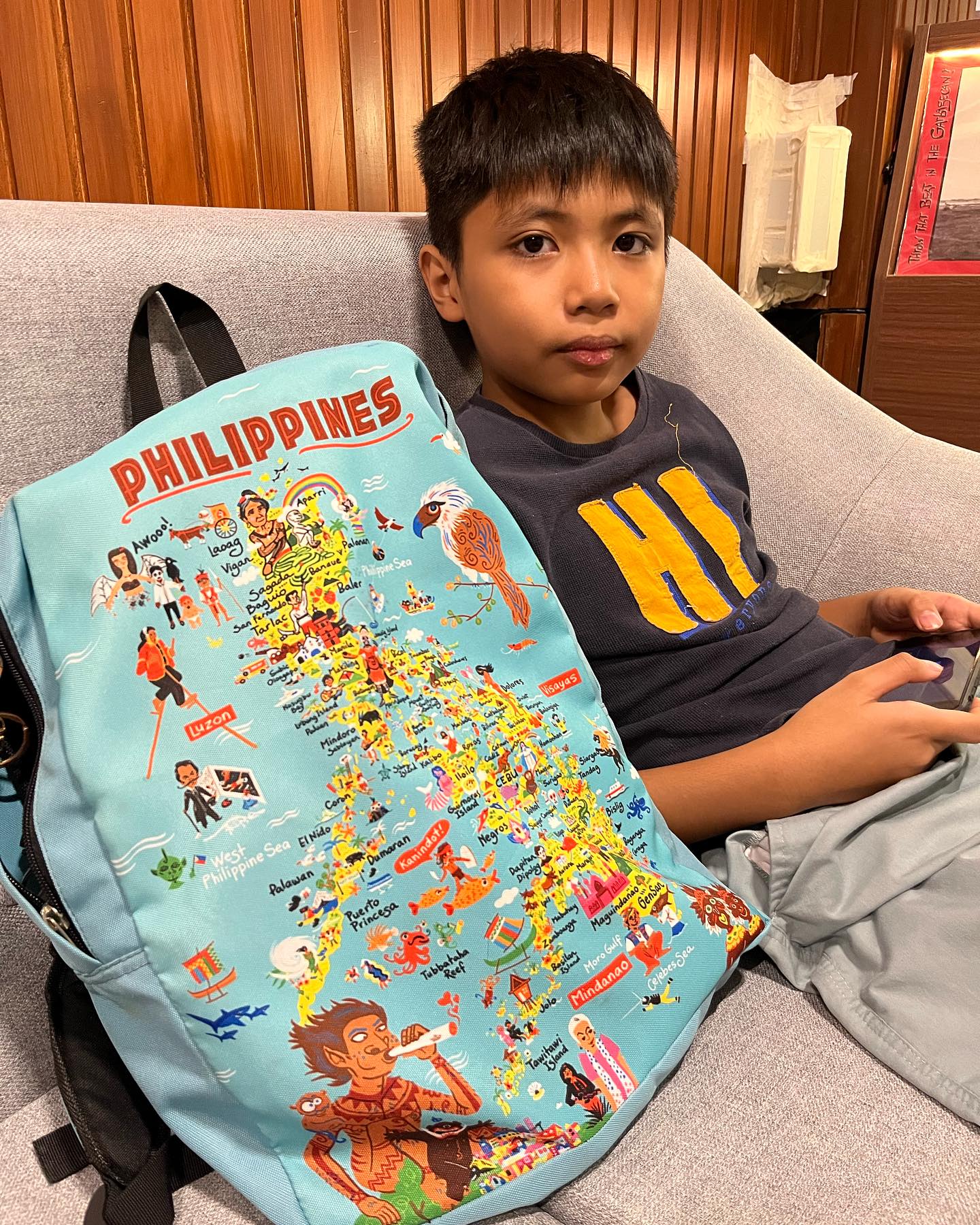 Philippines Backpack by Victor Cantal